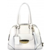 Sac Lancel Prix Adjani Cuir Foulonné Blanc